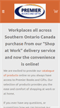 Mobile Screenshot of premierbooksandgifts.ca
